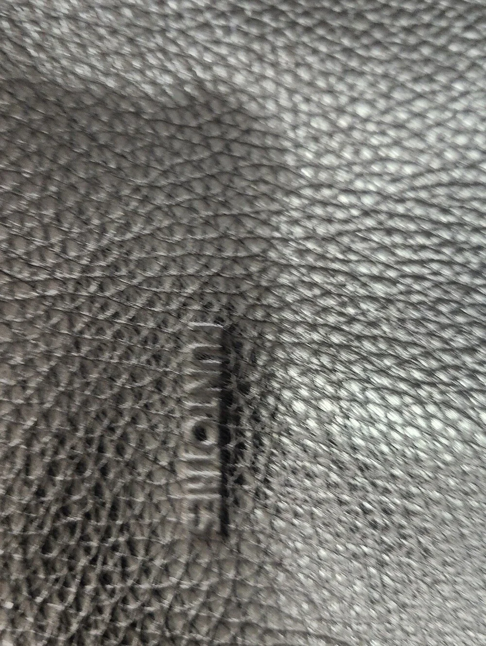Puntotres Black Pebbled Leather Hobo Bag Made In Spain
